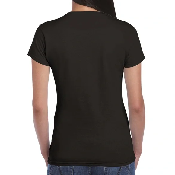 Thick Brows Thick Lashes Thick Thighs French Fries tee shirt - Picture 3 of 4